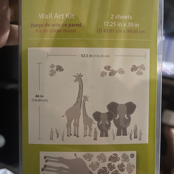 WallPops! Safari Kingdom Wall Art Kit - Picture 5 of 7